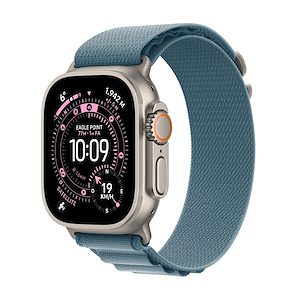Apple Watch ULTRA 3 49mm Large GPS+Cellular Titanio Naturale Alpine Loop Nero